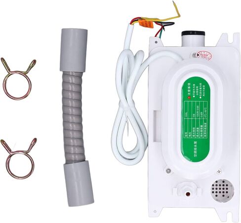 HAVC Condensate Pump, 100L H 6.6 ft 2m 5W Automatic Condensate Removal Pump Automatic Safety Switch AC Condensate Removal Drain Pump with 500ml for Dehumidifier in Saudi Arabia