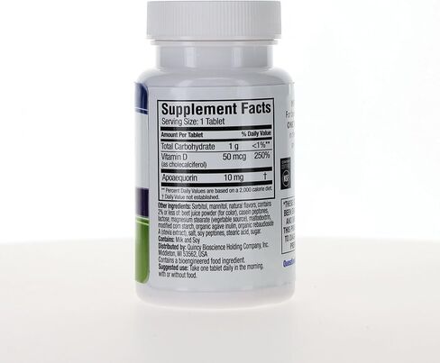 أقراص مضغ التوت المختلطة ذات القوة العادية من بريفاجين - 30 قرصًا (كمية تكفي لمدة شهر) | مُصمم خصيصًا لعقلك | 10 ملغ من أبواكورين بالإضافة إلى فيتامين د3 in Kuwait