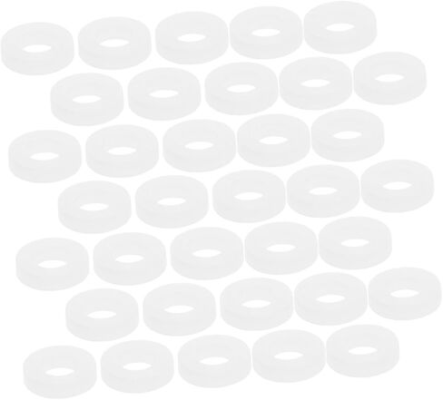 Totority 200pcs White Plastic Drum Washers for Cymbal Stands and Snare Drum Pads Percussion Instrument Accessories for Set Supplies Suitable for Beginners and Professionals in Saudi Arabia