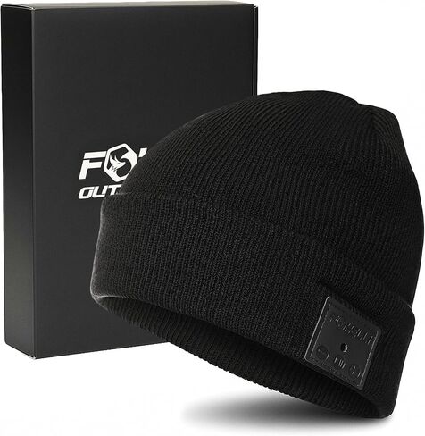 Foxelli Bluetooth Beanie – Wireless Beanie Hat with Headphones for Men & Women in Kuwait