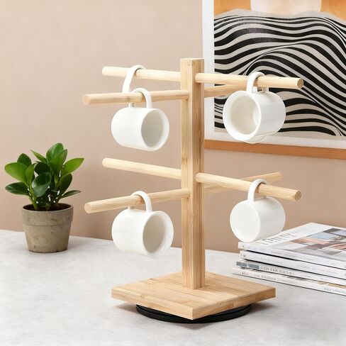 Pretzel Stand,Rotatable Pretzel Holder Wooden,Multifunctional Donut/Bagel/Pretzels Holder Stands Display For Oktoberfest Party,Hanging Sausage stand in Kuwait