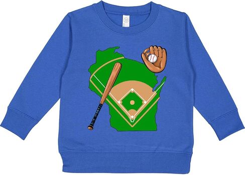 سترة البيسبول إنكتاستيك ويسكونسن مع مضرب وقفاز للأطفال الصغار in Kuwait