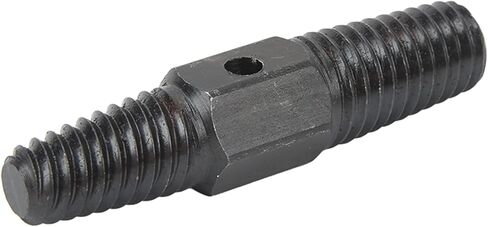 Pipe Screw Extractor Double Head Carbon Steel Tool with Lever for DN15 DN20 Water Pipes Black in Saudi Arabia