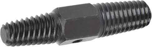 Pipe Screw Extractor Double Head Carbon Steel Tool with Lever for DN15 DN20 Water Pipes Black in Saudi Arabia