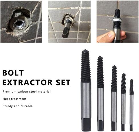 مجموعة مستخرج المسمار مجموعة مستخرج المسمار مستخرج المسمار عالية المتانة الكربون الصلب المعالجة الحرارية موضوع دقيق مقاوم للصدأ عملية سهلة لأصحاب المنازل ميكانيكا Wo in Kuwait