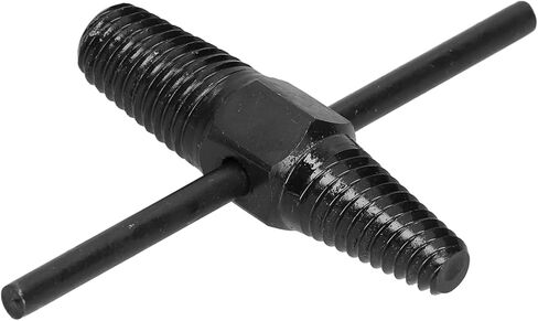 Screw Extractor Kit Broken Screw Double Head Pipe Extractor High Carbon Steel Tool for Rusted Screws in 1/2in 3/4in Pipes Water Valves Plumbing Maintenance in Saudi Arabia