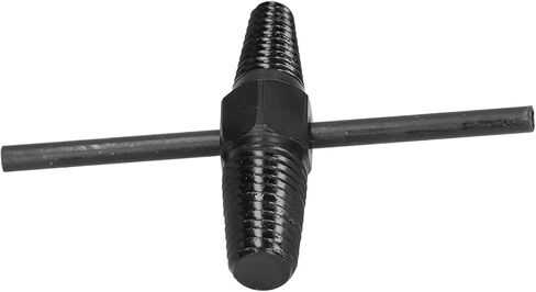 Screw Extractor Kit Broken Screw Double Head Pipe Extractor High Carbon Steel Tool for Rusted Screws in 1/2in 3/4in Pipes Water Valves Plumbing Maintenance in Saudi Arabia