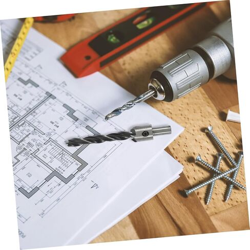 DECHOUS 1Set Countersink Drill Bit Wood Plug Cutter for Home Renovation DIY Projects Woodworking Tools for Accurate Openings Compact Convenient Design in Saudi Arabia