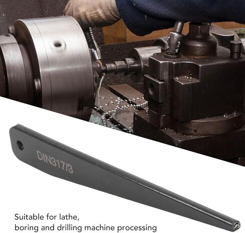 Pssopp MT3 Morse Taper Drill Bit, Sleeve Removal Tool with Silicon Manganese Spring Steel for Machine Tool Lathe Boring Machine Applications in Saudi Arabia