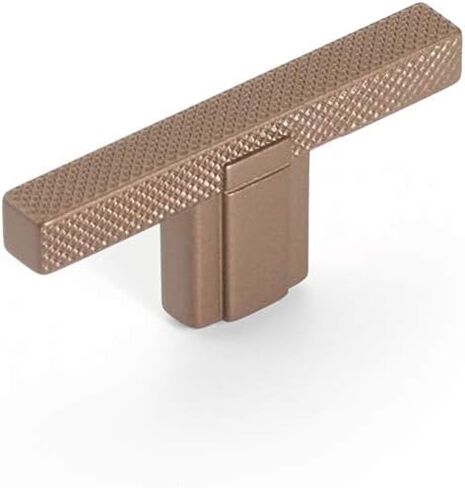 Schaub Quadrato Collection 2-1/2 in. (64mm) T-Knob, Gun Metal - 20010-GM in Saudi Arabia