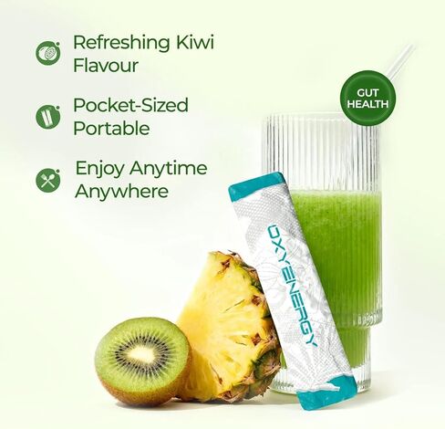 مسحوق قشر السيليوم العضوي من أوكسي إنرجي، مكمل مسحوق ألياف فاكهة الكيوي الطبيعية من أجل صحة الأمعاء القابلة للذوبان وتخفيف الانتفاخ وصحة الجهاز الهضمي، نباتي، خالي من الغلوتين، غير معدل وراثيًا، 30 عبوة in Kuwait