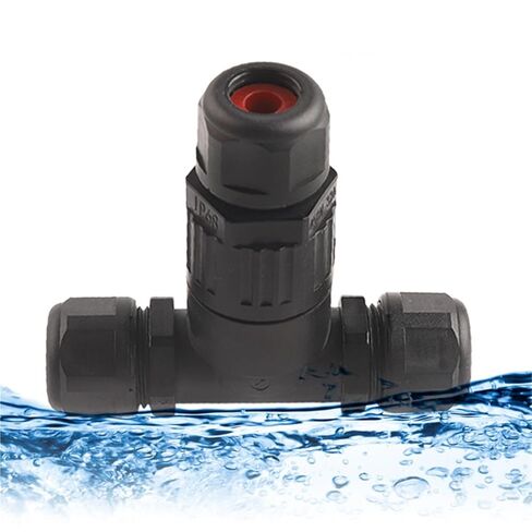 IP68 I/T Shape Waterproof Connector 2/3/5 Pin Wire Quick Screw Connect Push-in Terminals Electric Junction Box in Kuwait
