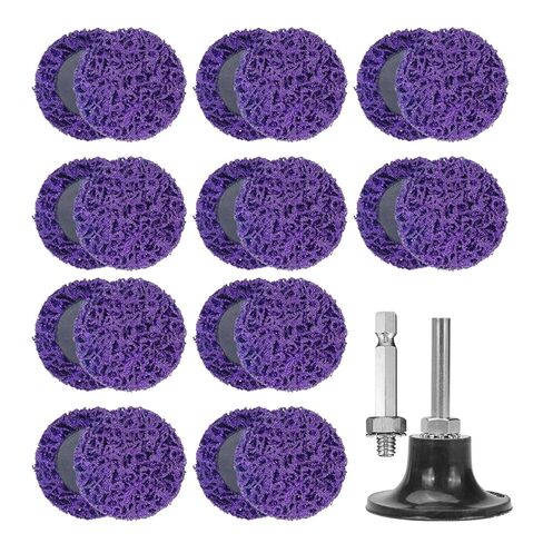 22pcs Rust Remover Wheel Disc Abrasive Angle Grinding Wheel 50mm Grinding Disc Polishing Strip Disc Abrasive Wheels in Kuwait