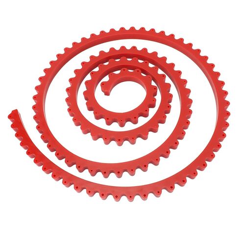 BAFOVY Flexible Curve Template, Woodworking Profiling Strip with Chain Driven Multi Point Fixing for Transferring Curved Patterns, Adjustable Template for Complex Shapes (2M) in Saudi Arabia