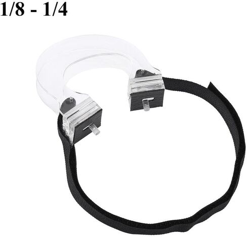 Alomejor Violin Bow Corrector Violin Bow Collimator Guilding Tool with Adjustable Strap for Beginner Training Practice(1/8 1/4) in Kuwait