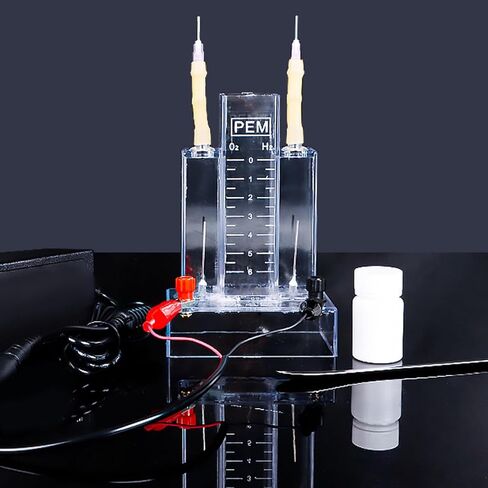 PEM Water Electrolysis Demonstrator,Chemical Hydrogen Oxygen Generation Experiment Kit for Laboratory School Teaching Aid in Saudi Arabia
