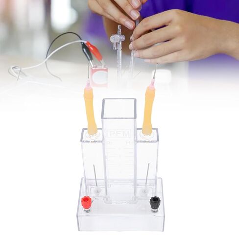 PEM Water Electrolysis Demonstrator,Chemical Hydrogen Oxygen Generation Experiment Kit for Laboratory School Teaching Aid in Saudi Arabia