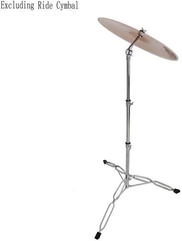 حامل صنج مستقيم الارتفاع قابل للتعديل - تصميم فولاذي مزدوج مع لمسة نهائية من الكروم in Kuwait