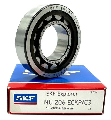 SKF NU206 ECKP C3 Cylindrical Roller Bearing 30X62X16 MM in Saudi Arabia