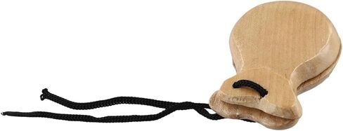 2 Pairs Spanish Castanets Wood Hand Percussion for Adults Beginners Dance Practice for Performance Wooden(Wooden) in Saudi Arabia