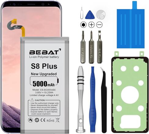 Replacement Battery for Samsung Galaxy S10,4500mAh High Capacity 0 Cycle Lithium Polymer Battery for Samsung SM-G973F/U/W/X/N, SM-G973U1, SM-G9730, SCV41, SM-G973C with Tool Kits,EB-BG973ABU in Saudi Arabia