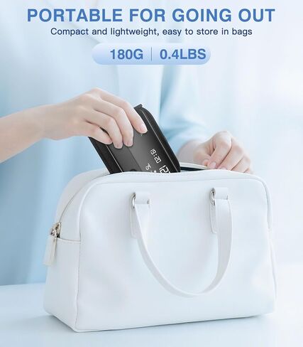 Glucoracy Upper Arm Blood Pressure Monitor, Rechargeable Blood Pressure Machine, Blood Pressure Monitors for Home Use, Portable One-Piece Design, Adjustable Wide Range Arm 10.6"-16.5", Large Display in Kuwait