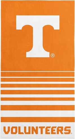 منشفة شاطئ جاكار مخططة من Northwest Tennessee Volunteers NCAA مقاس 36 × 72 بوصة in Saudi Arabia