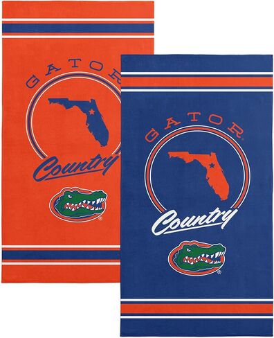 Northwest Florida Gators NCAA Homebreak Beach Towel 2 Pack 30 x 60 Inches in Saudi Arabia