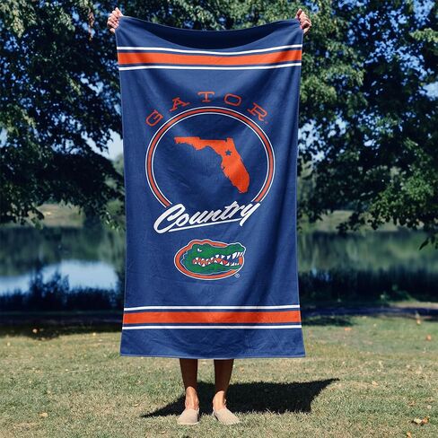 Northwest Florida Gators NCAA Homebreak Beach Towel 2 Pack 30 x 60 Inches in Saudi Arabia