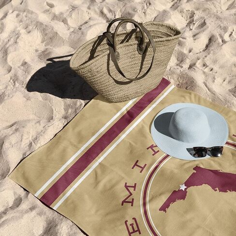 NORTHWEST Florida State Seminoles NCAA Homebreak Beach Towel 2 Pack 30 x 60 Inches in Saudi Arabia