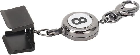 Pool Choke Holder, Retractable Rope Practical Loss Resistant 48 Cm Box/Cover Pool Choke, with Key Ring for Sports in Kuwait