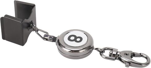 Pool Choke Holder, Retractable Rope Practical Loss Resistant 48 Cm Box/Cover Pool Choke, with Key Ring for Sports in Kuwait