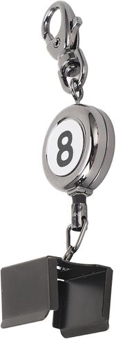 Pool Choke Holder, Retractable Rope Practical Loss Resistant 48 Cm Box/Cover Pool Choke, with Key Ring for Sports in Kuwait