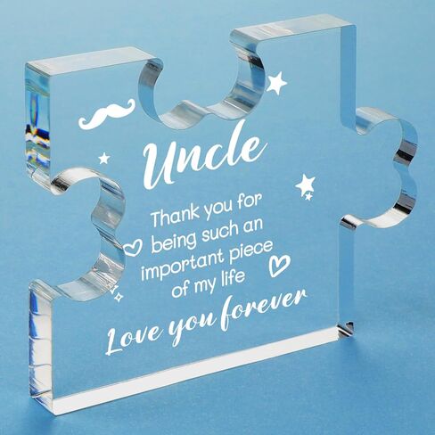 Funnli Mothers Day Gifts for Nana Acrylic Puzzle Plaque - Christmas Anniversary Birthday Gifts for Nana Grandma Grammy Grandmother 3.35 x 2.76 Inch Desk Decorations in Saudi Arabia