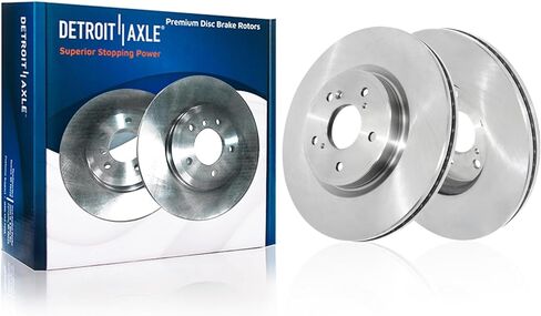 Detroit Axle - Front Brake Rotors for Mercedes-Benz ML350 GLE350 ML250 GLE300d, Disc Brake Rotors Replacement [with 13.78" Front Rotors and AMG Package] in Saudi Arabia