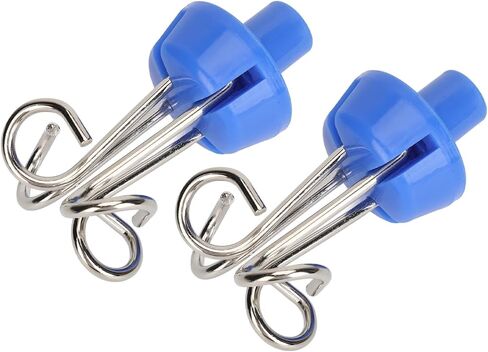 Eujgoov Metal Infusion Stand Hooks, Practical Vertical Infusion Stand Hooks for Hospital Use, 2 Pack Metal in Saudi Arabia