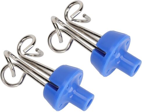 Eujgoov Metal Infusion Stand Hooks, Practical Vertical Infusion Stand Hooks for Hospital Use, 2 Pack Metal in Saudi Arabia