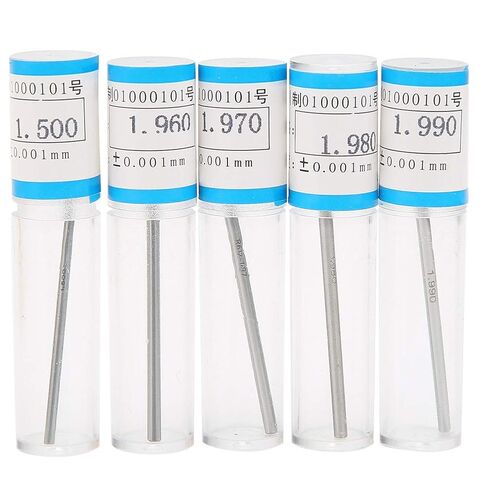 Pin Set Measuring Tool 1.5 1.99mm, Bearing Steel Material, Accurate for Hole Measurement, Wide Application in Tech Fields, 50pcs Included in Saudi Arabia