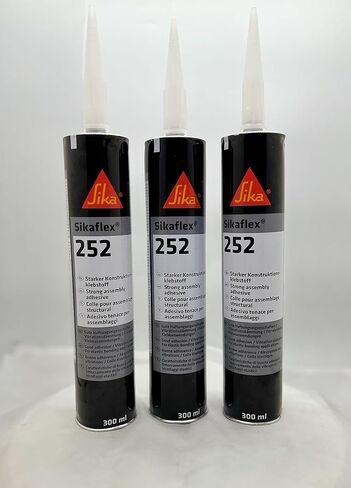 Belgrade Parts & Service, Inc. (3pk) Sikaflex-252-521 White Adhesive and Sealant 10.3 fl. oz Tubes 017-90915 in Saudi Arabia