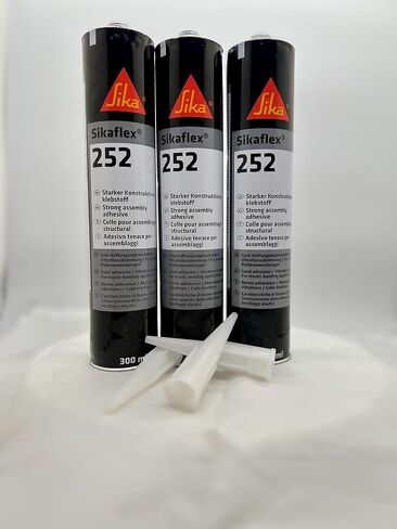 Belgrade Parts & Service, Inc. (3pk) Sikaflex-252-521 White Adhesive and Sealant 10.3 fl. oz Tubes 017-90915 in Saudi Arabia