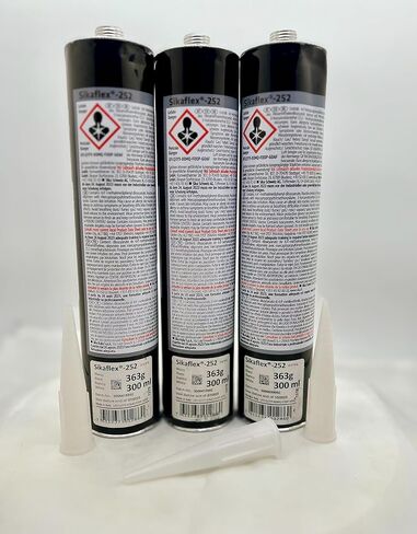 Belgrade Parts & Service, Inc. (3pk) Sikaflex-252-521 White Adhesive and Sealant 10.3 fl. oz Tubes 017-90915 in Saudi Arabia