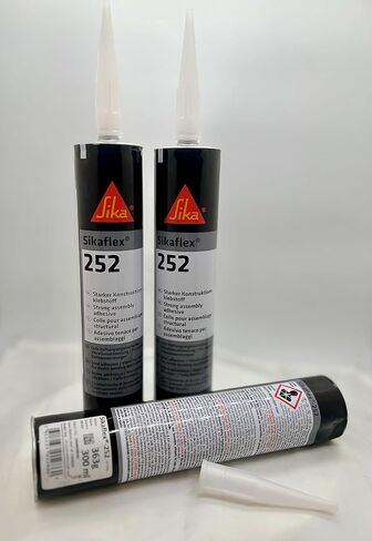 Belgrade Parts & Service, Inc. (3pk) Sikaflex-252-521 White Adhesive and Sealant 10.3 fl. oz Tubes 017-90915 in Saudi Arabia