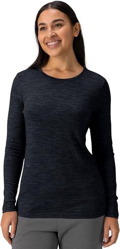 Merino Protect 100% Merino Wool Base Layer Women Soft Thermal Long Sleeve Shirt Breathable Underwear for Hiking Travel in Saudi Arabia