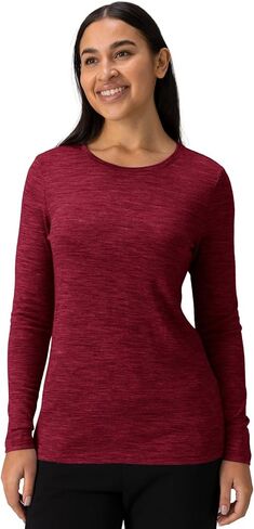 Merino Protect 100% Merino Wool Base Layer Women Soft Thermal Long Sleeve Shirt Breathable Underwear for Hiking Travel in Saudi Arabia