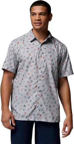 Columbia Men’s Super Slack Tide Camp Shirt Short Sleeve in Saudi Arabia