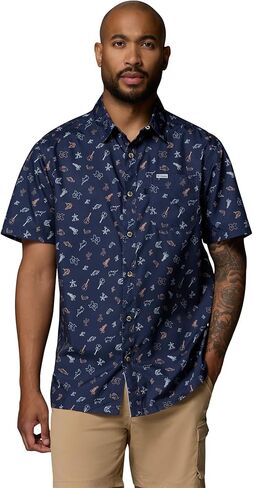 Columbia Men’s Super Slack Tide Camp Shirt Short Sleeve in Saudi Arabia