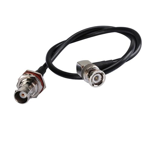 1ft Rf Connector Bnc Female to BNC Male RA Coaxial Cable Rg174 30cm for Wireless Antenna in Saudi Arabia