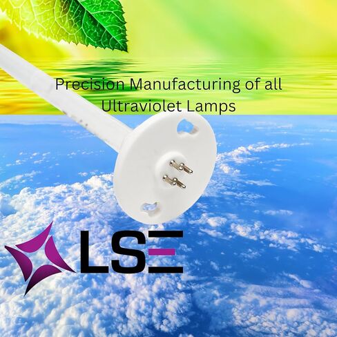 مصباح LSE Lighting 09729 G24 مقاس 14 بوصة للأشعة فوق البنفسجية متوافق مع نظام 09734 | لمبة بديلة عالية الأداء | مصممة في الولايات المتحدة الأمريكية in Saudi Arabia