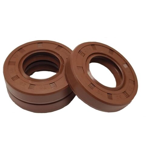 Oil Seals Flat Rubber washers Seal Washer 2pcs ID 20nn Rubber Oil Seal FKM Shaft Oil Seal TC-20/28/30/32/34/35-48/50/52mm Brown FKM Covered Double Lip with Garter Gasket Lip in Saudi Arabia