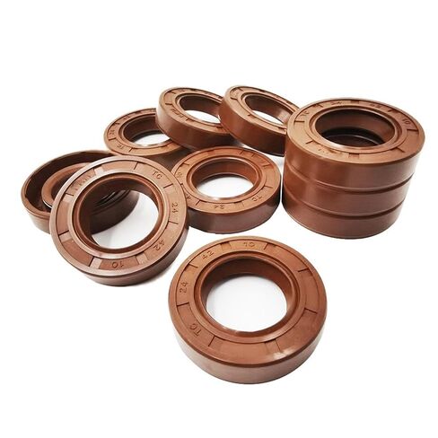 Oil Seals Flat Rubber washers Seal Washer 2pcs FKM Oil Seal Rotary Shaft TC-16 * 24/25/26/27/28/29/30/32/35/40 * 4/5/7/8/10/12 Double Lip Tc Oil Seals Gasket Lip in Saudi Arabia